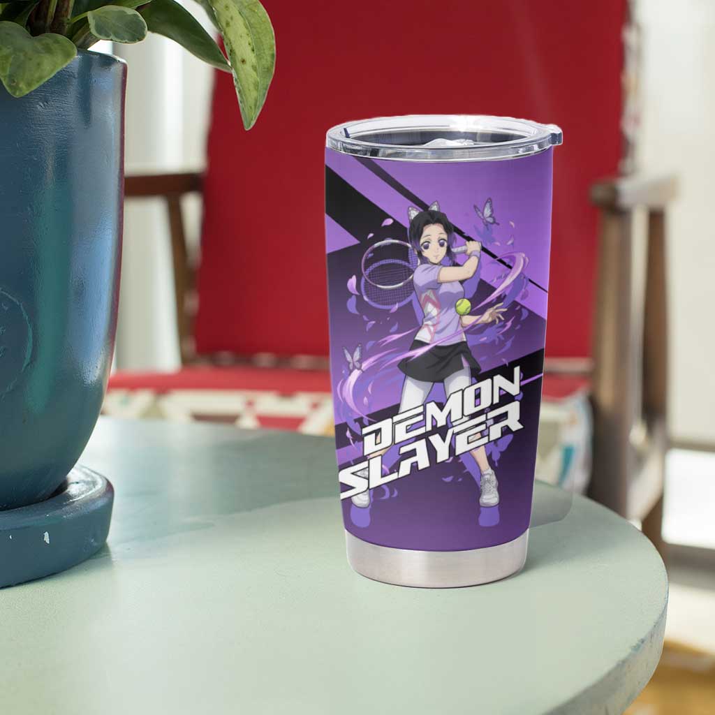 Shinobu Kocho Insect Rally Tumbler Cup Sporty Anime Mashup Style