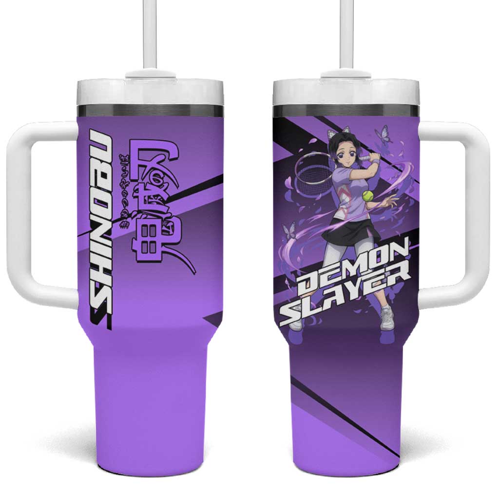 Shinobu Kocho Insect Rally Tumbler With Handle Sporty Anime Mashup Style