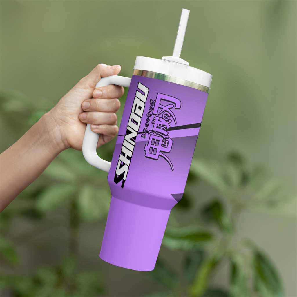 Shinobu Kocho Insect Rally Tumbler With Handle Sporty Anime Mashup Style