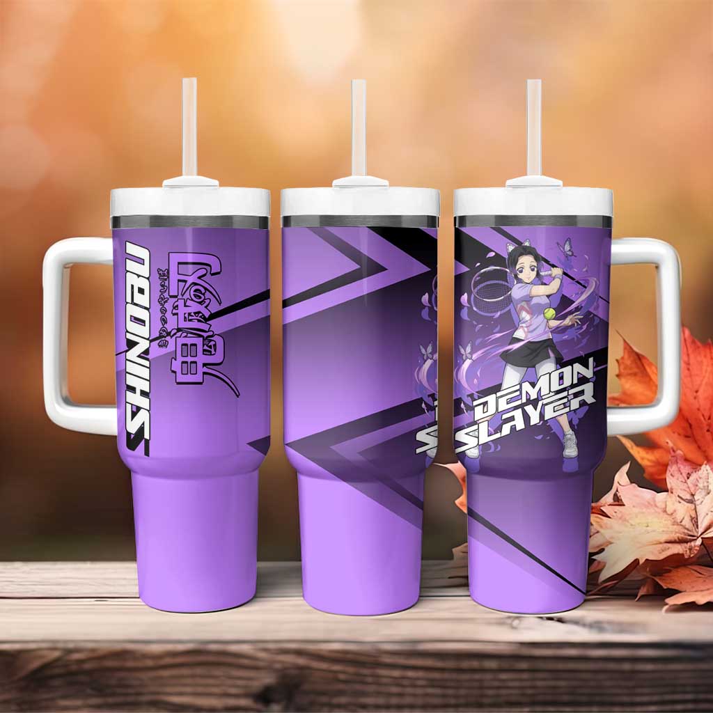 Shinobu Kocho Insect Rally Tumbler With Handle Sporty Anime Mashup Style