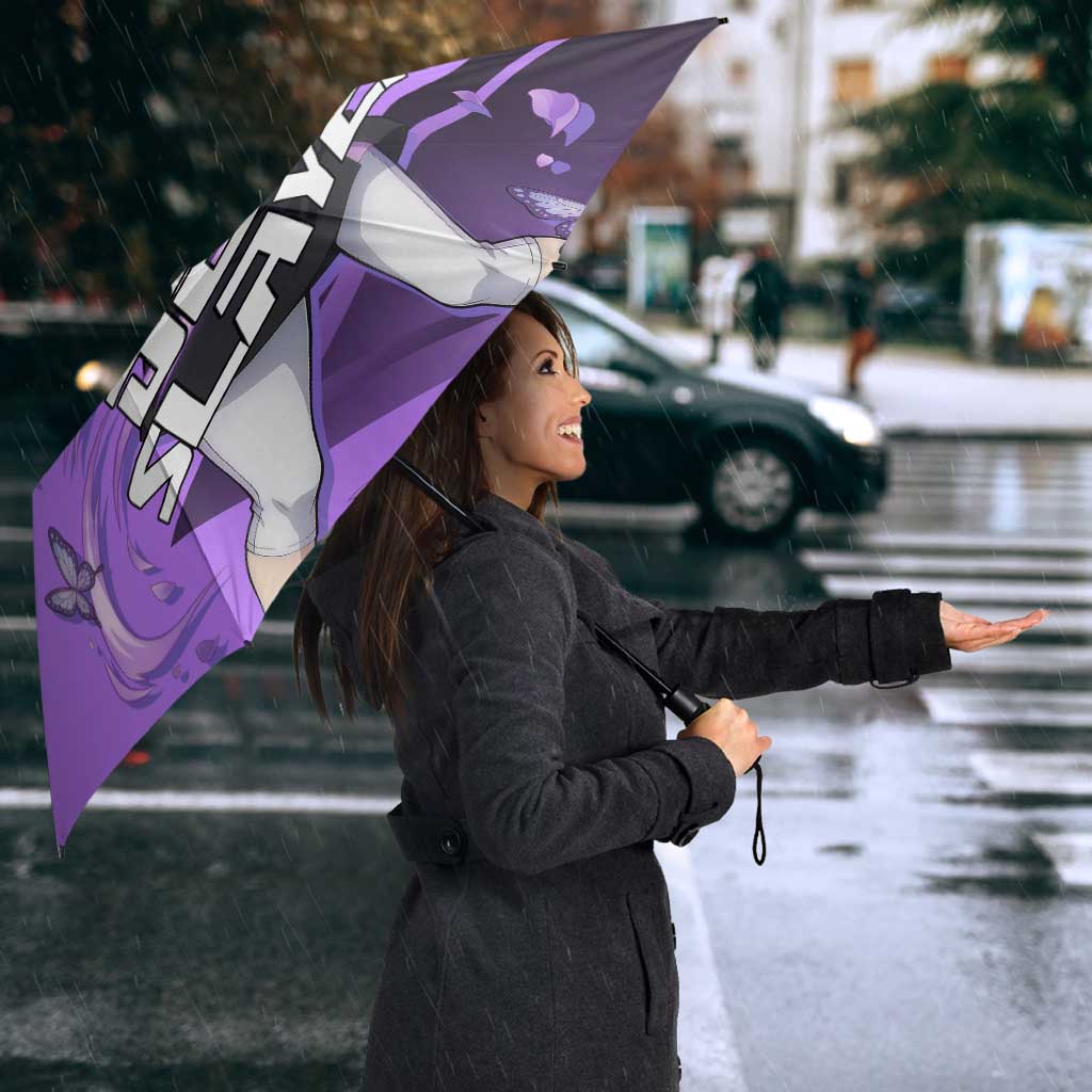 Shinobu Kocho Insect Rally Umbrella Sporty Anime Mashup Style