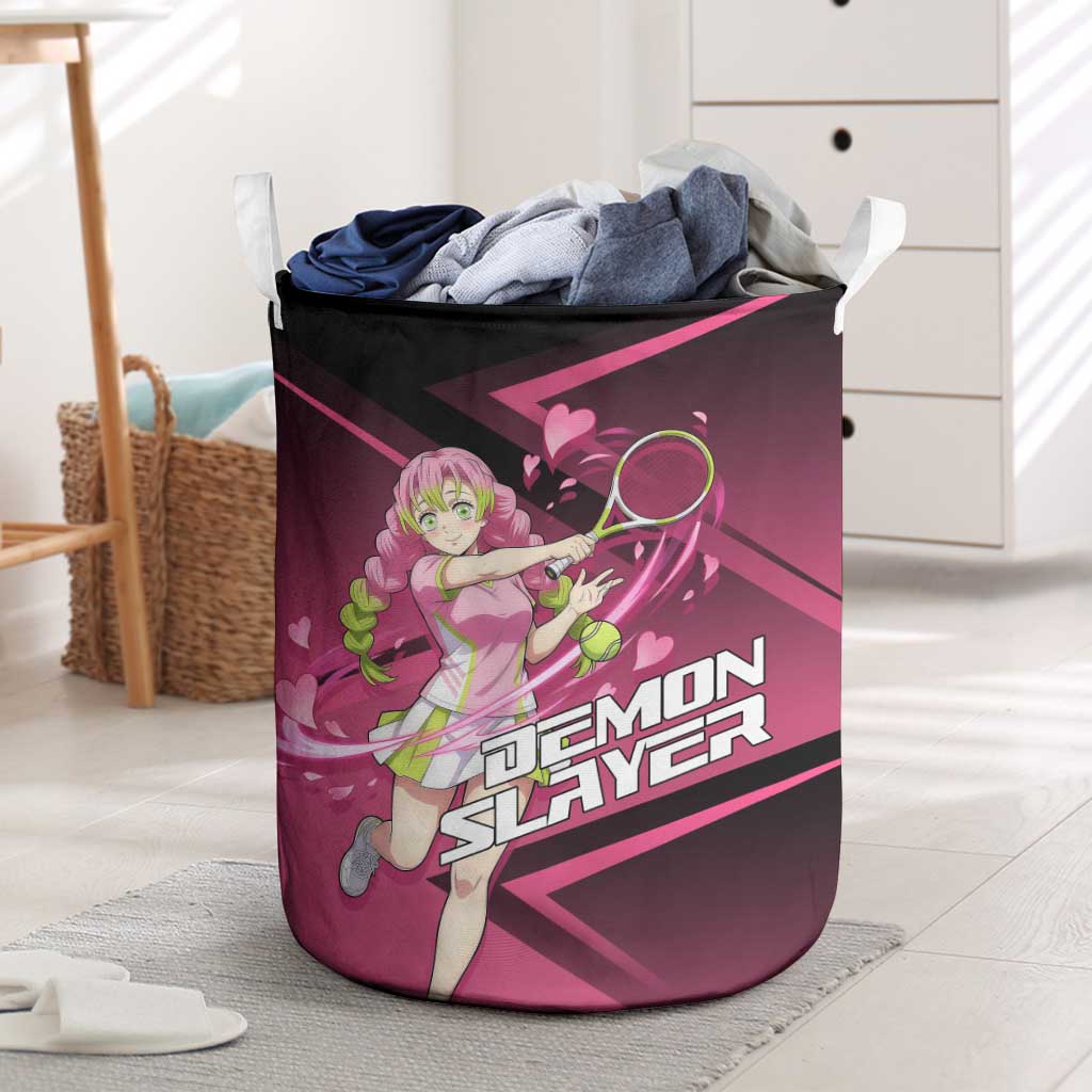 Mitsuri Kanroji Love Volley Laundry Basket Sporty Anime Mashup Style