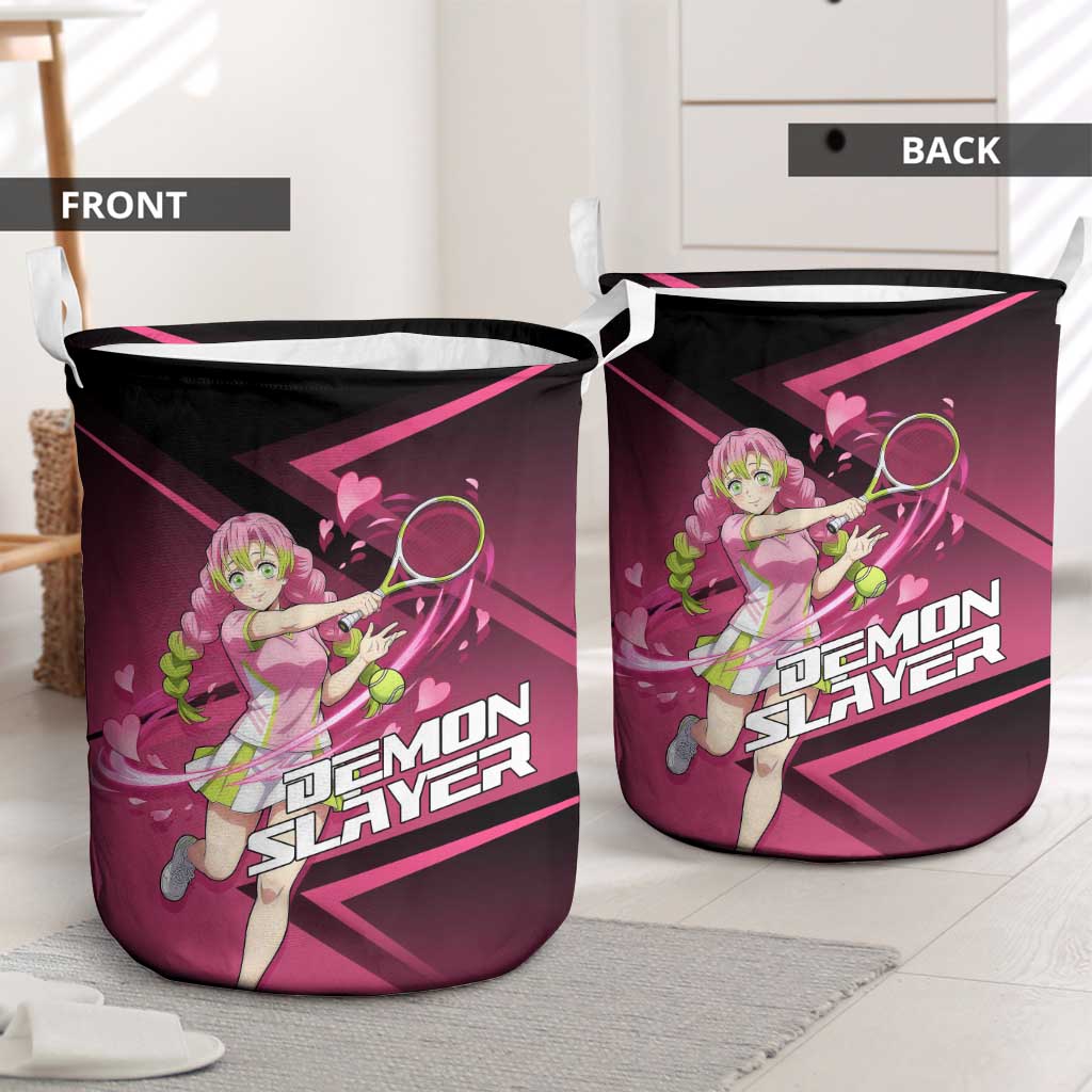 Mitsuri Kanroji Love Volley Laundry Basket Sporty Anime Mashup Style