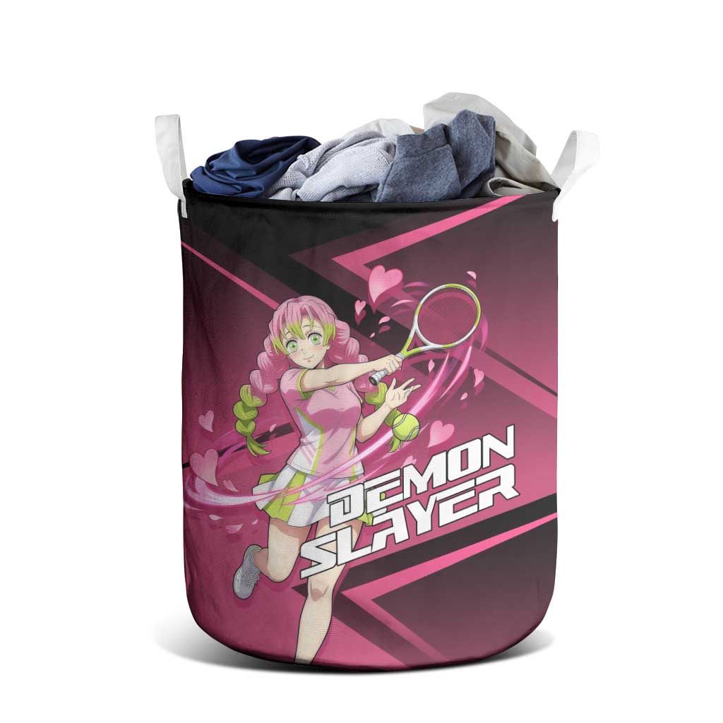 Mitsuri Kanroji Love Volley Laundry Basket Sporty Anime Mashup Style