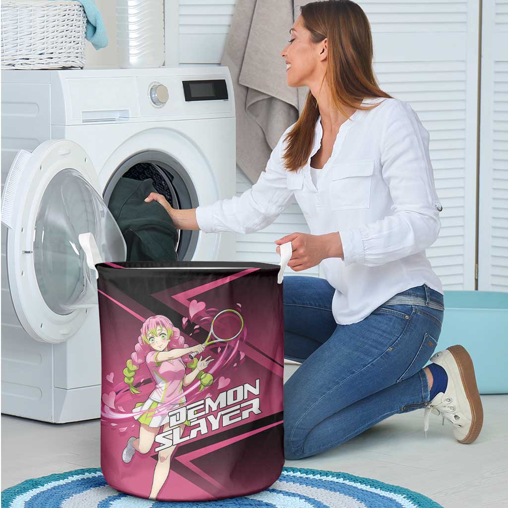 Mitsuri Kanroji Love Volley Laundry Basket Sporty Anime Mashup Style