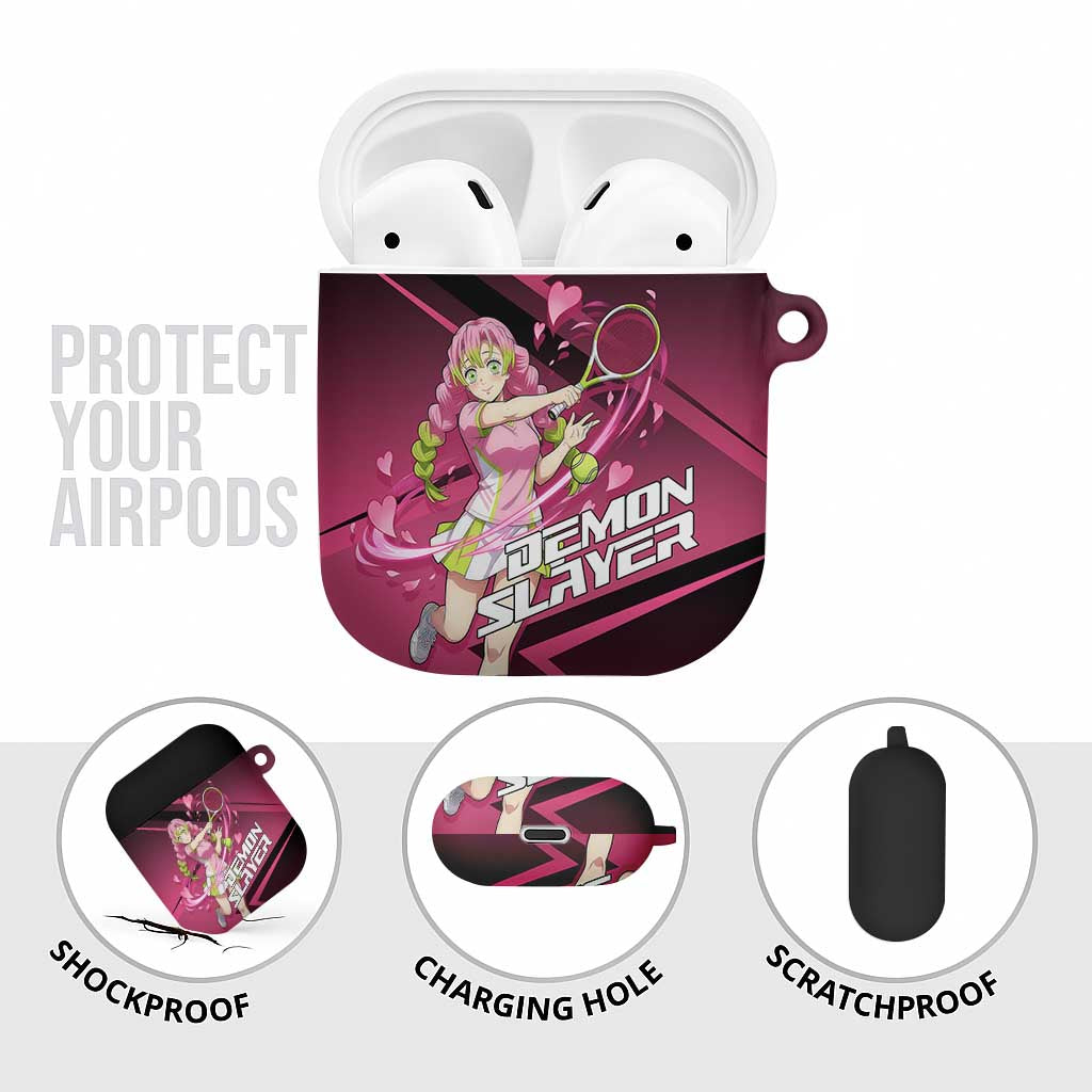 Mitsuri Kanroji Love Volley AirPods Case Sporty Anime Mashup Style