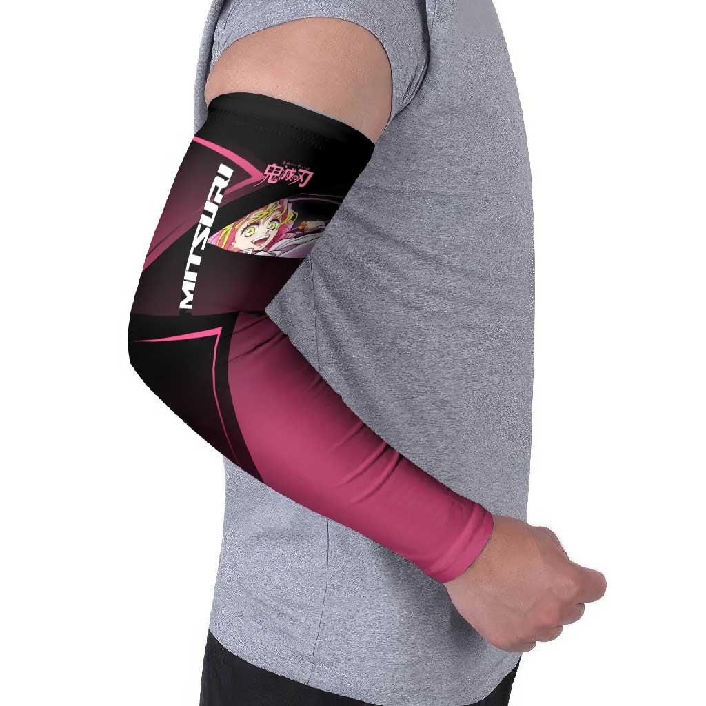 Mitsuri Kanroji Love Volley Arm Sleeves Sporty Anime Mashup Style