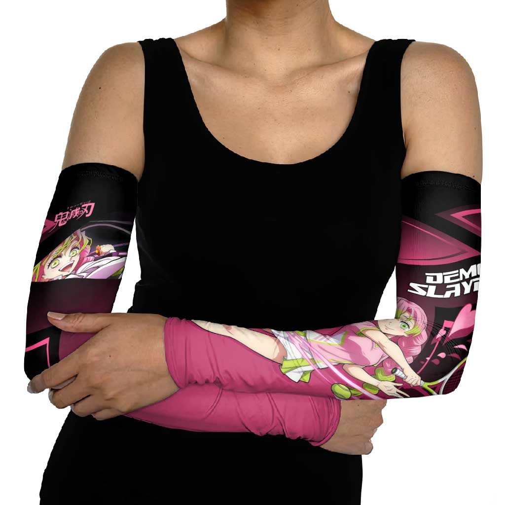 Mitsuri Kanroji Love Volley Arm Sleeves Sporty Anime Mashup Style