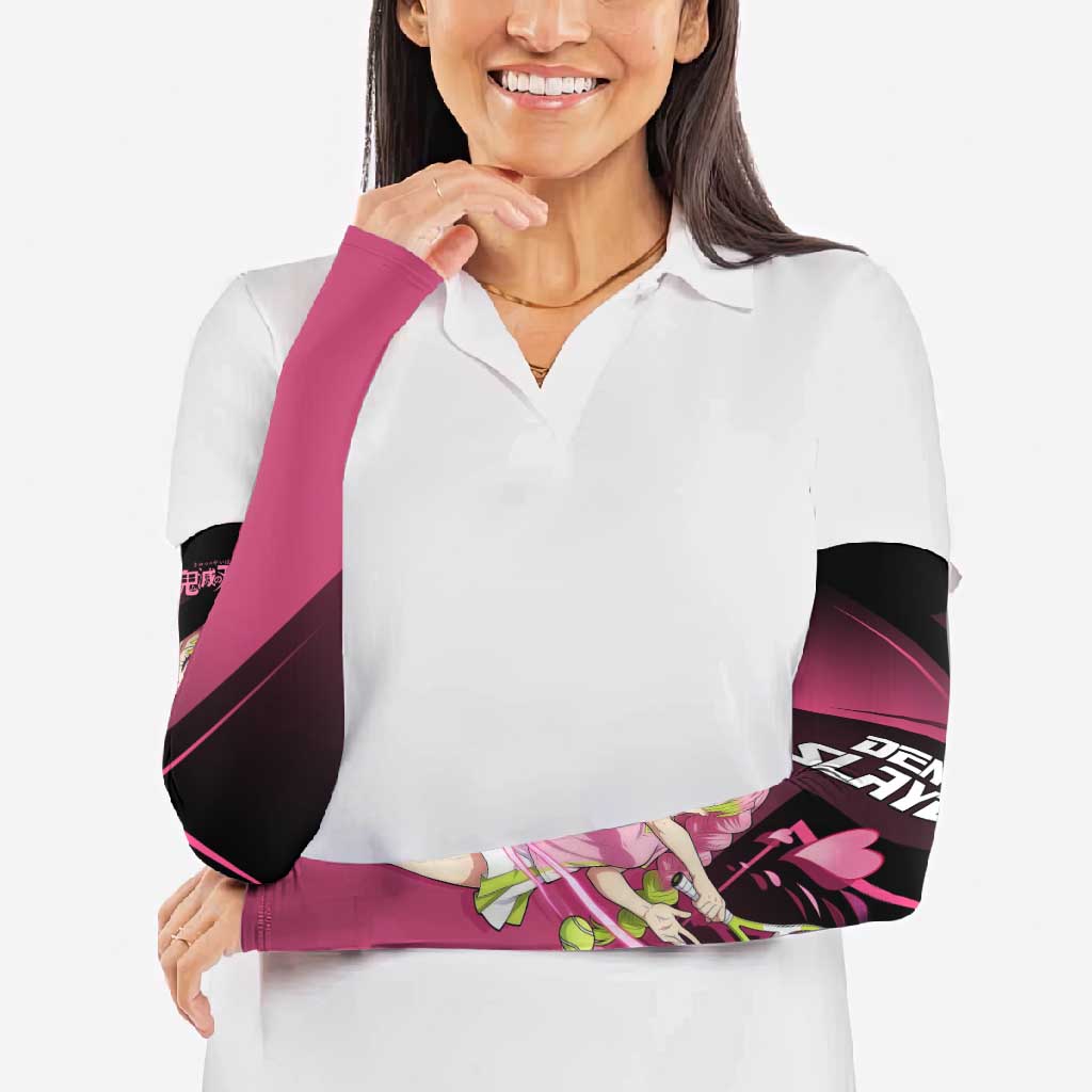 Mitsuri Kanroji Love Volley Arm Sleeves Sporty Anime Mashup Style