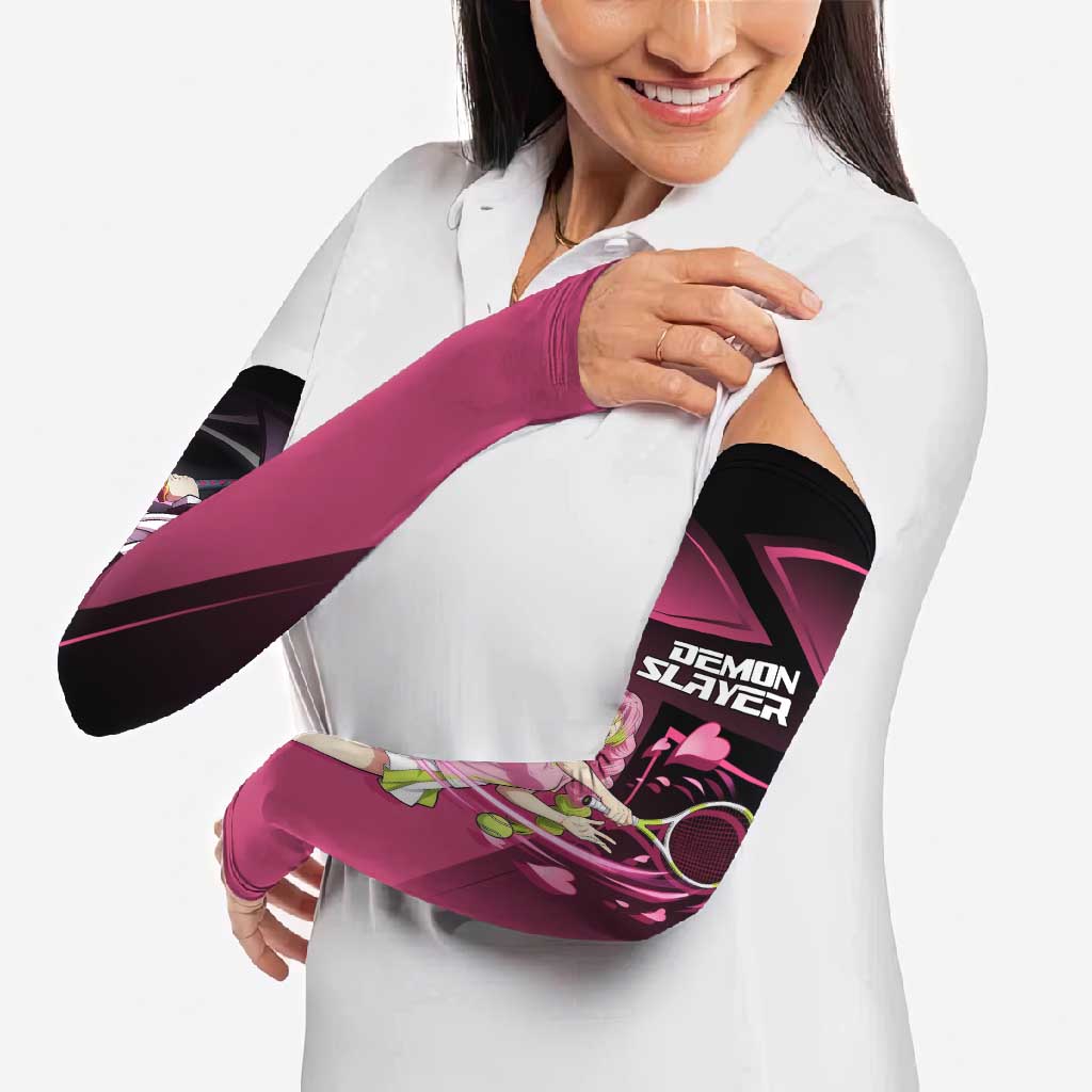 Mitsuri Kanroji Love Volley Arm Sleeves Sporty Anime Mashup Style