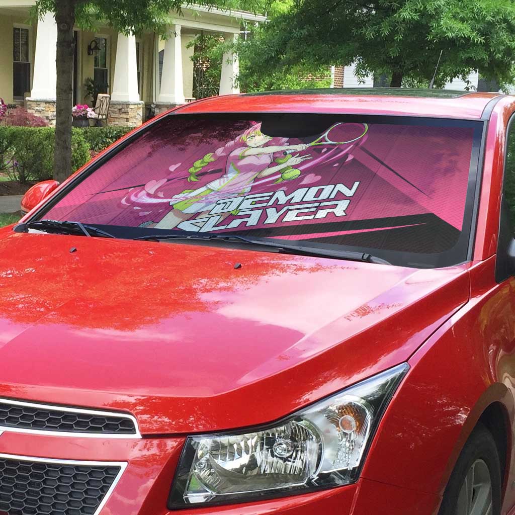 Mitsuri Kanroji Love Volley Auto Sun Shade Sporty Anime Mashup Style