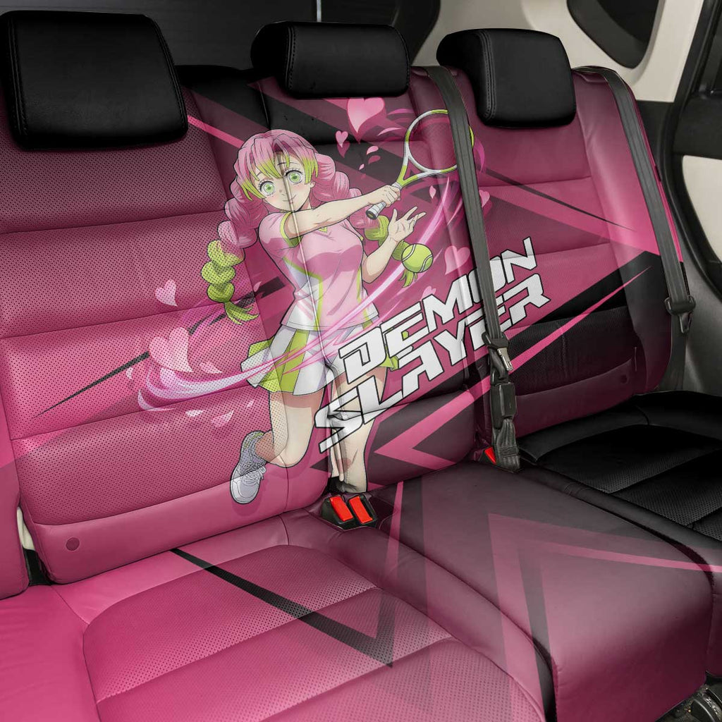 Mitsuri Kanroji Love Volley Back Car Seat Cover Sporty Anime Mashup Style