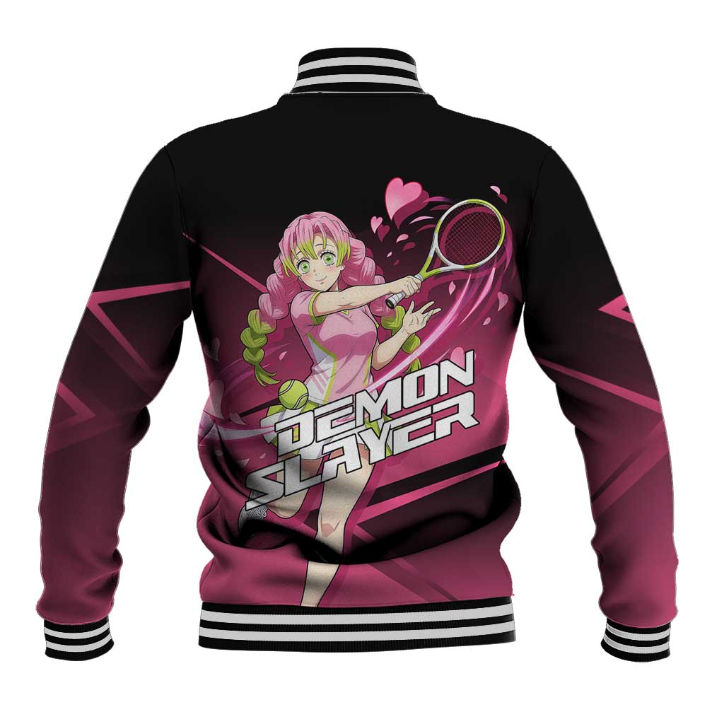Mitsuri Kanroji Love Volley Baseball Jacket Sporty Anime Mashup Style