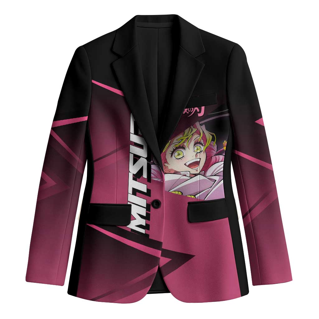 Mitsuri Kanroji Love Volley Blazer Sporty Anime Mashup Style
