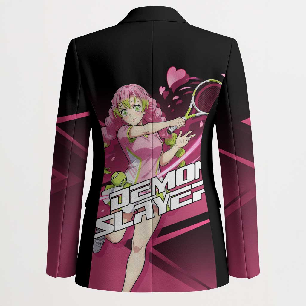 Mitsuri Kanroji Love Volley Blazer Sporty Anime Mashup Style