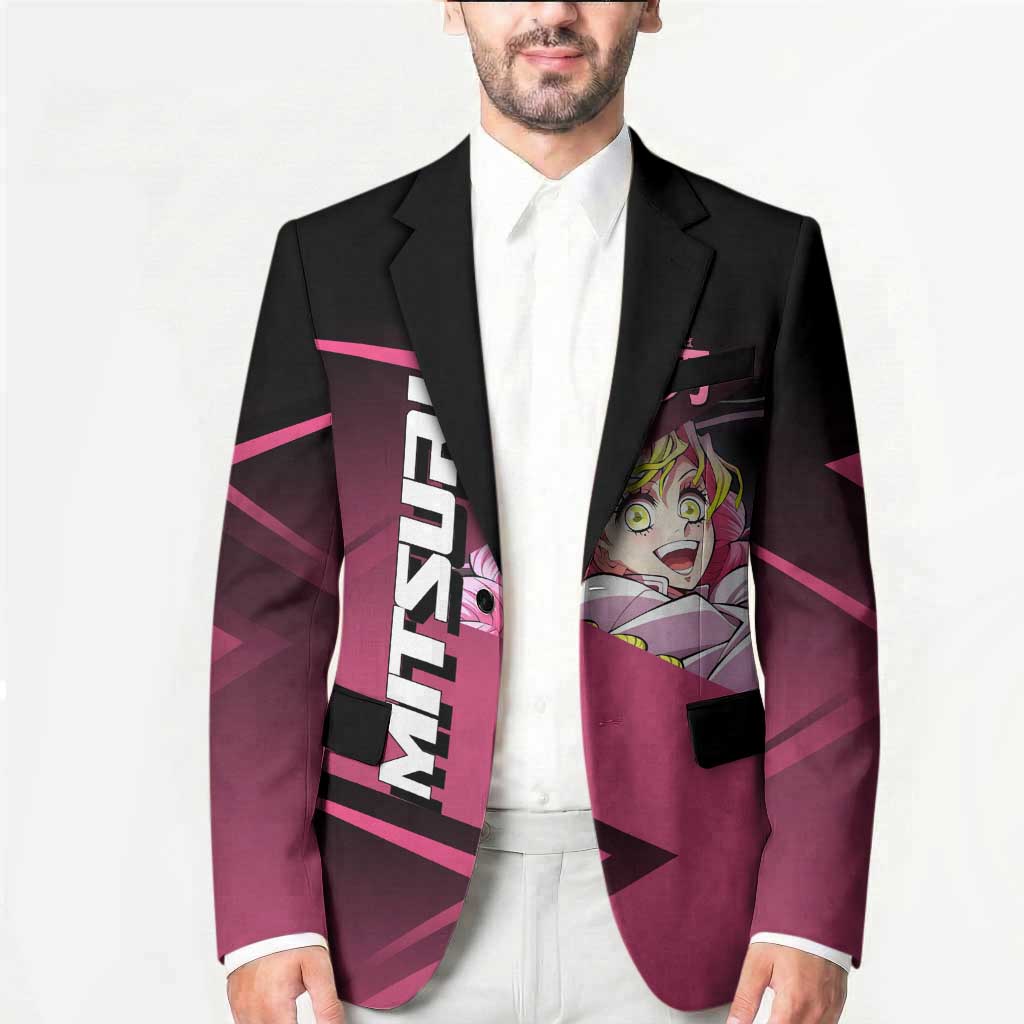 Mitsuri Kanroji Love Volley Blazer Sporty Anime Mashup Style