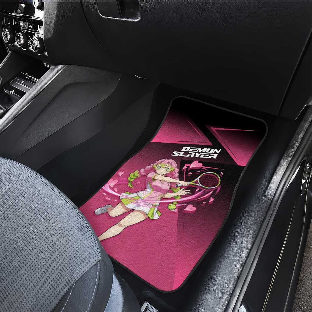 Mitsuri Kanroji Love Volley Car Mats Sporty Anime Mashup Style