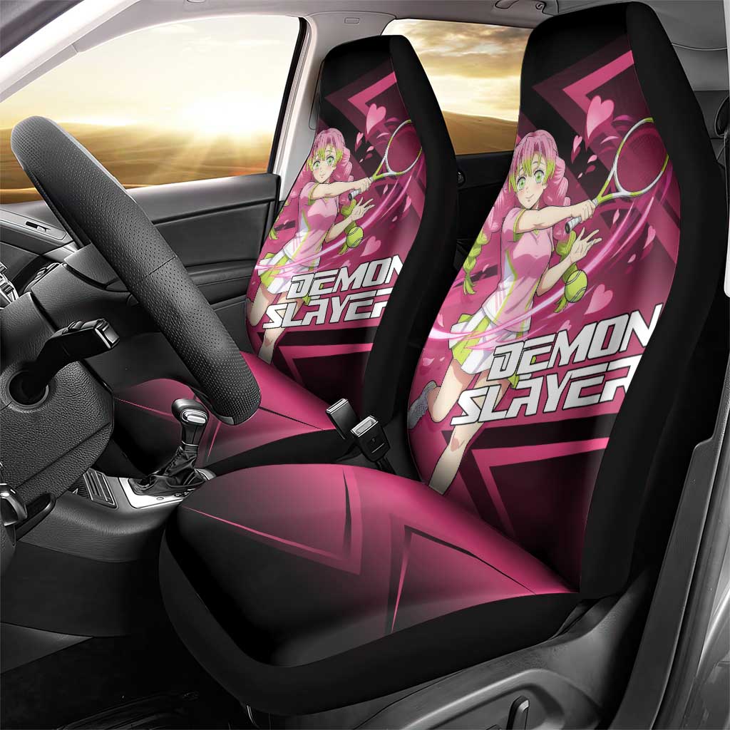Mitsuri Kanroji Love Volley Car Seat Cover Sporty Anime Mashup Style