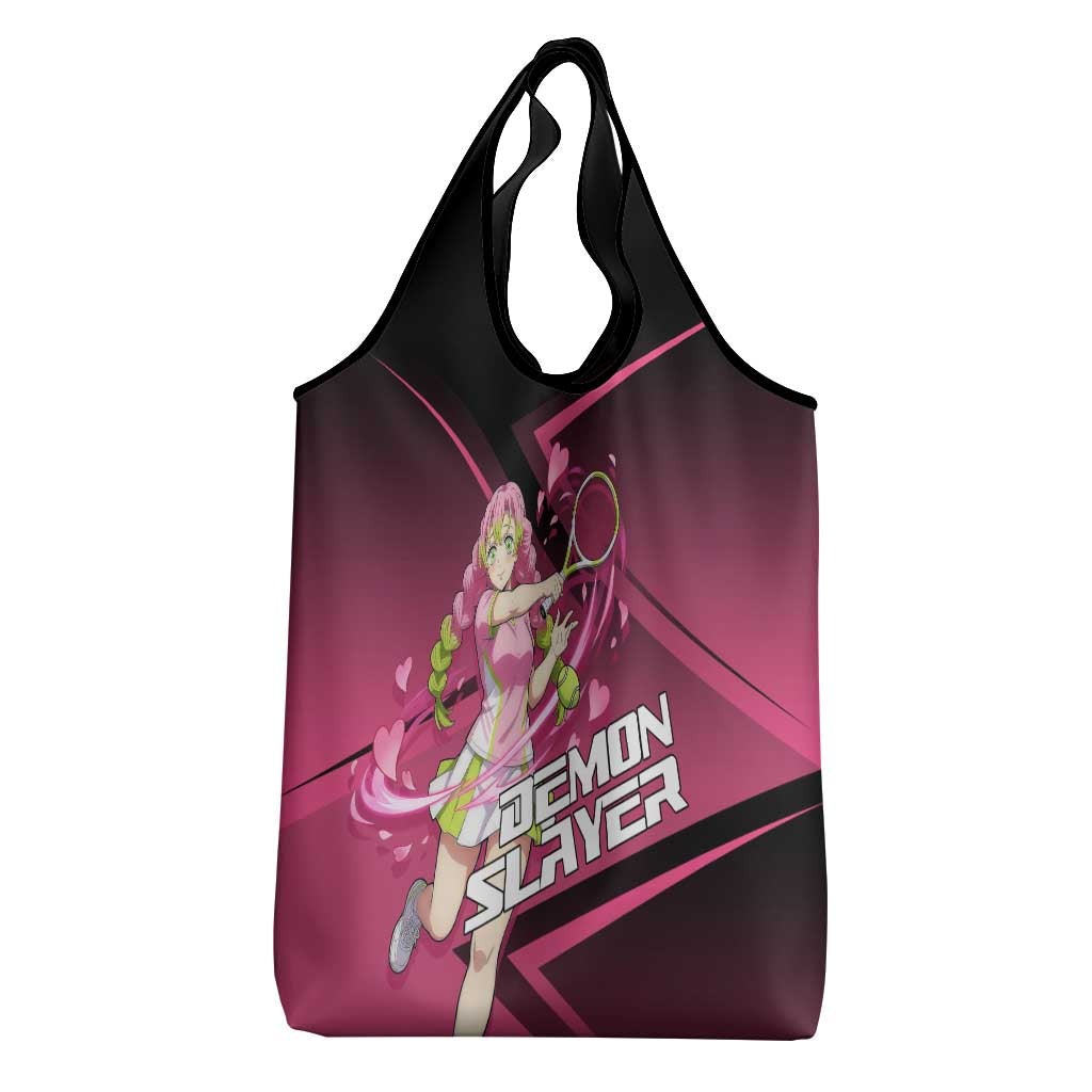 Mitsuri Kanroji Love Volley Grocery Bag Sporty Anime Mashup Style