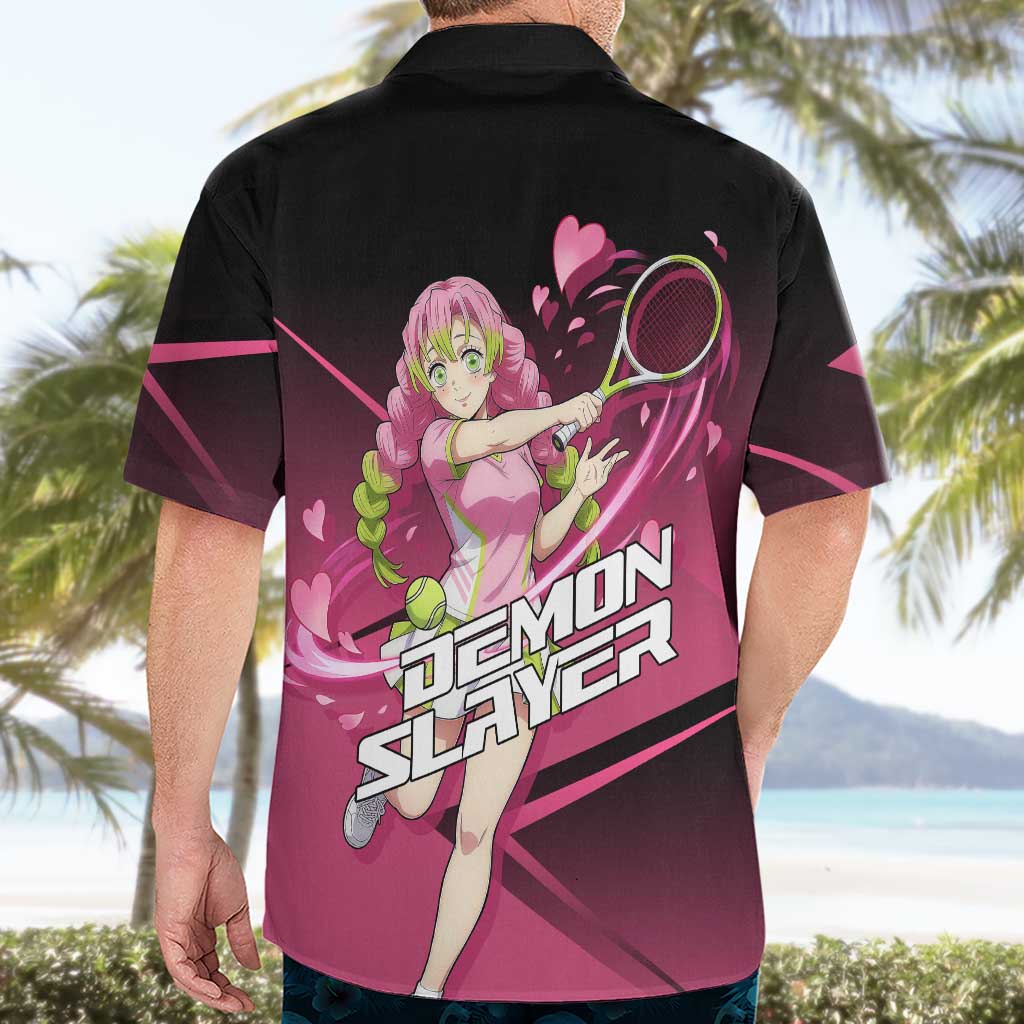 Mitsuri Kanroji Love Volley Hawaiian Shirt Sporty Anime Mashup Style