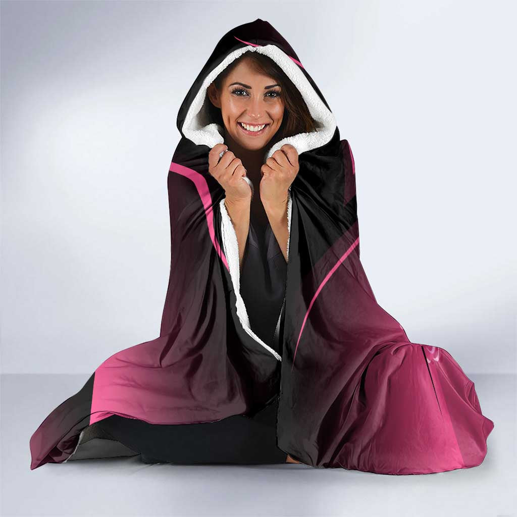 Mitsuri Kanroji Love Volley Hooded Blanket Sporty Anime Mashup Style