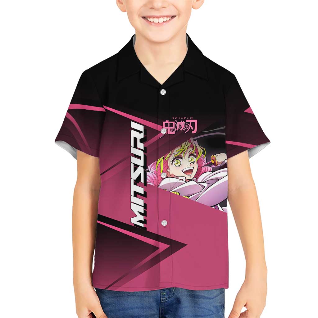 Mitsuri Kanroji Love Volley Kid Hawaiian Shirt Sporty Anime Mashup Style