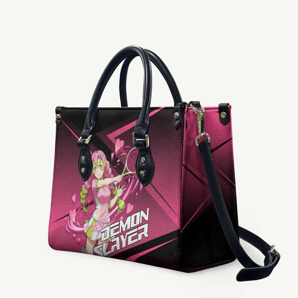 Mitsuri Kanroji Love Volley Leather Bag Sporty Anime Mashup Style