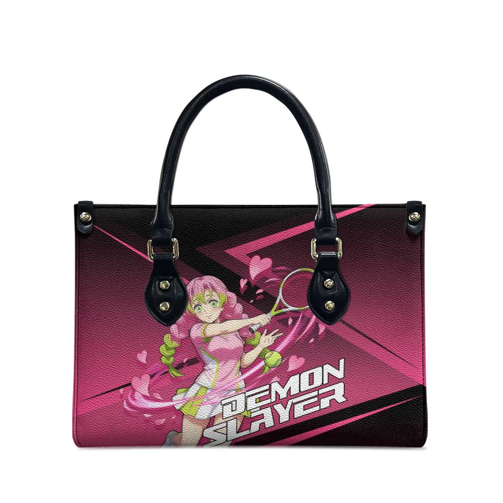 Mitsuri Kanroji Love Volley Leather Bag Sporty Anime Mashup Style
