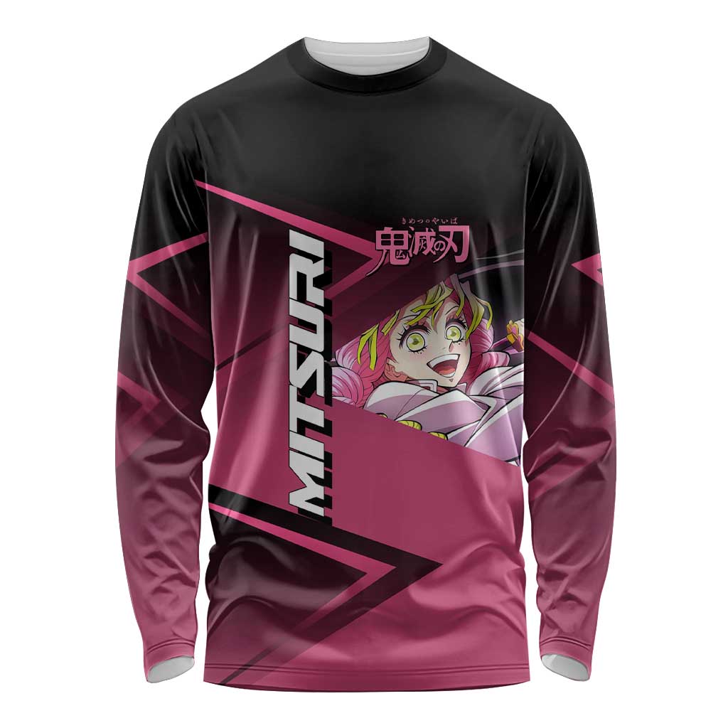 Mitsuri Kanroji Love Volley Long Sleeve Shirt Sporty Anime Mashup Style