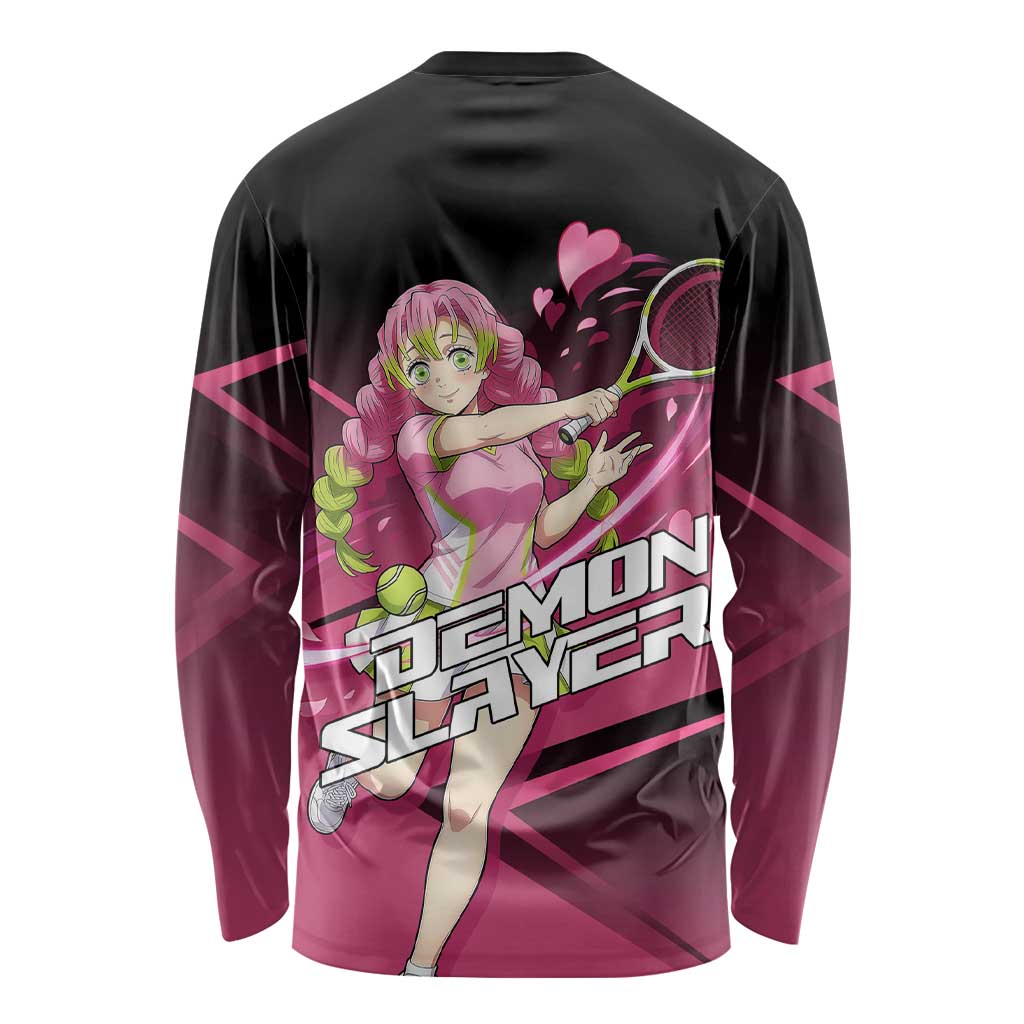 Mitsuri Kanroji Love Volley Long Sleeve Shirt Sporty Anime Mashup Style