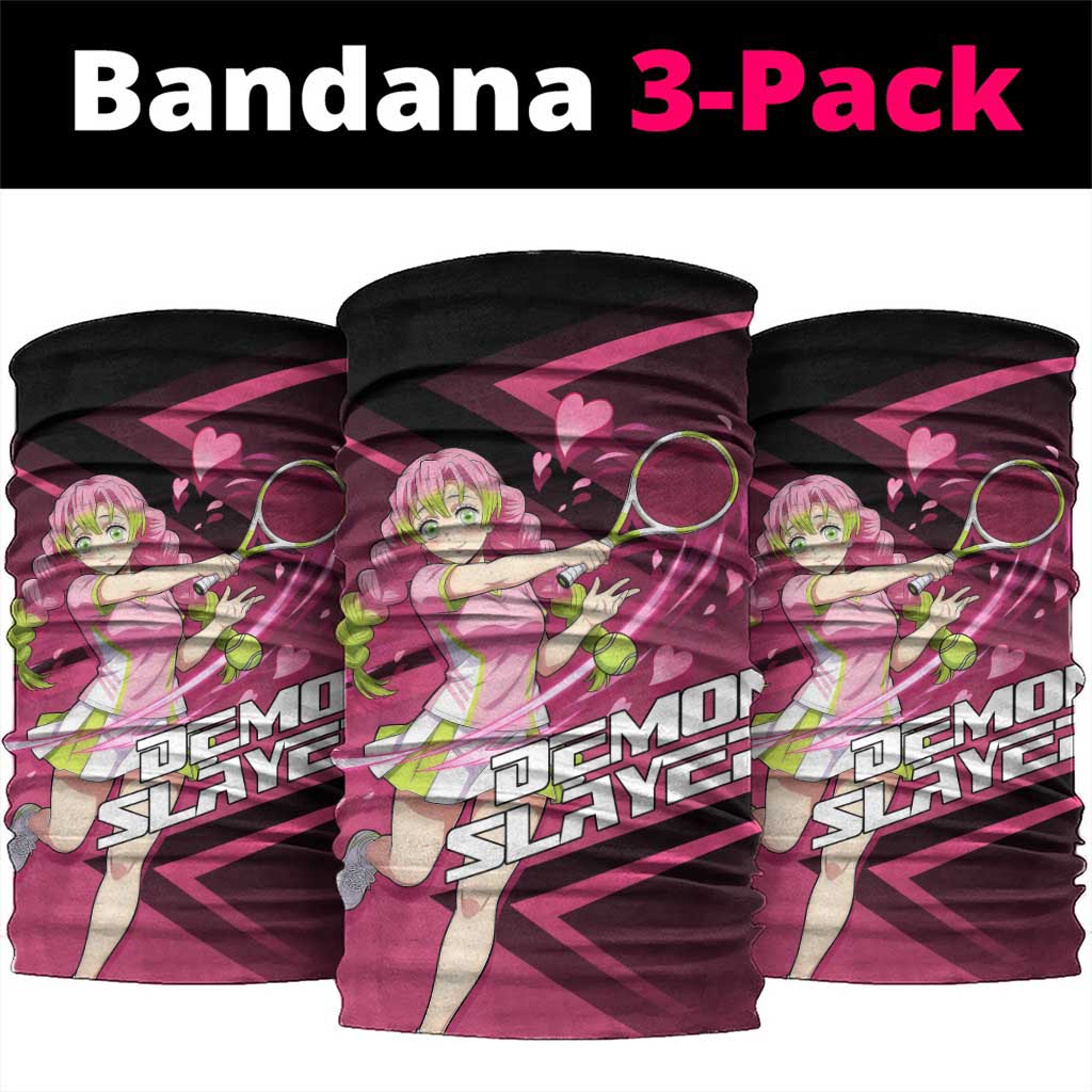 Mitsuri Kanroji Love Volley Neck Gaiter Sporty Anime Mashup Style