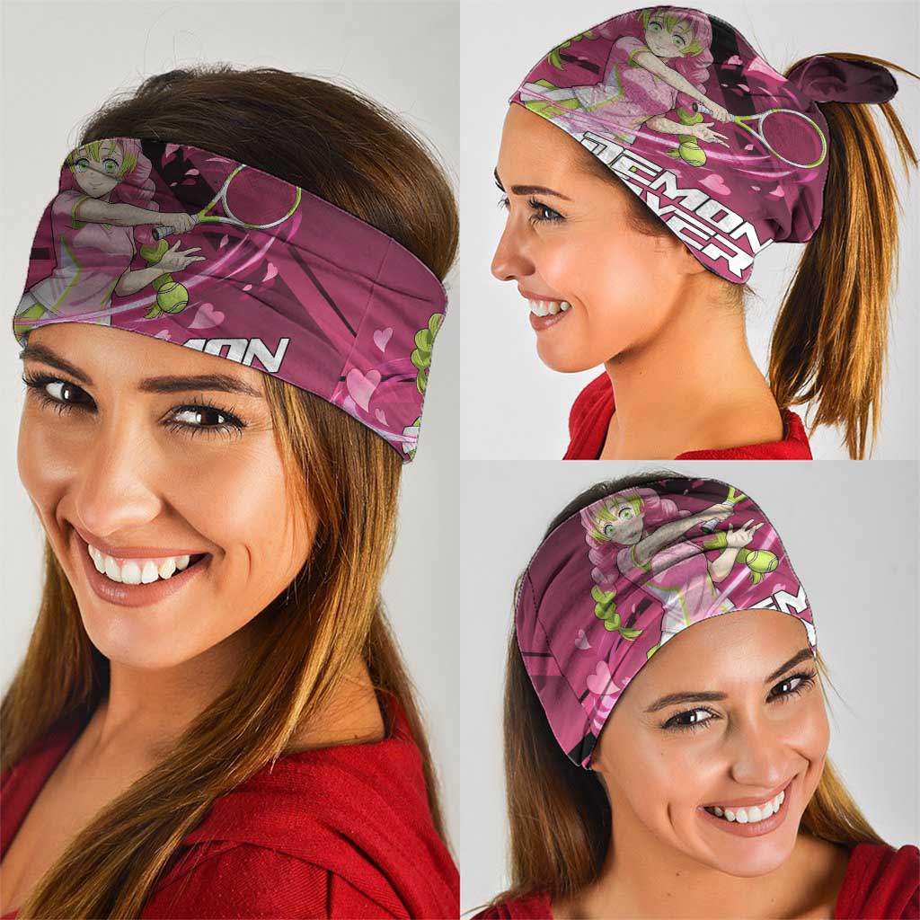 Mitsuri Kanroji Love Volley Neck Gaiter Sporty Anime Mashup Style
