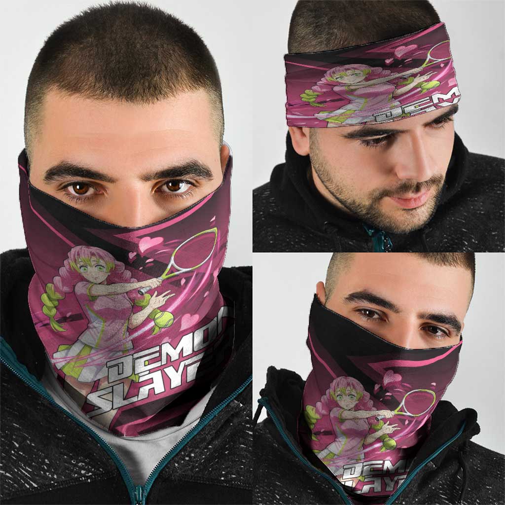 Mitsuri Kanroji Love Volley Neck Gaiter Sporty Anime Mashup Style