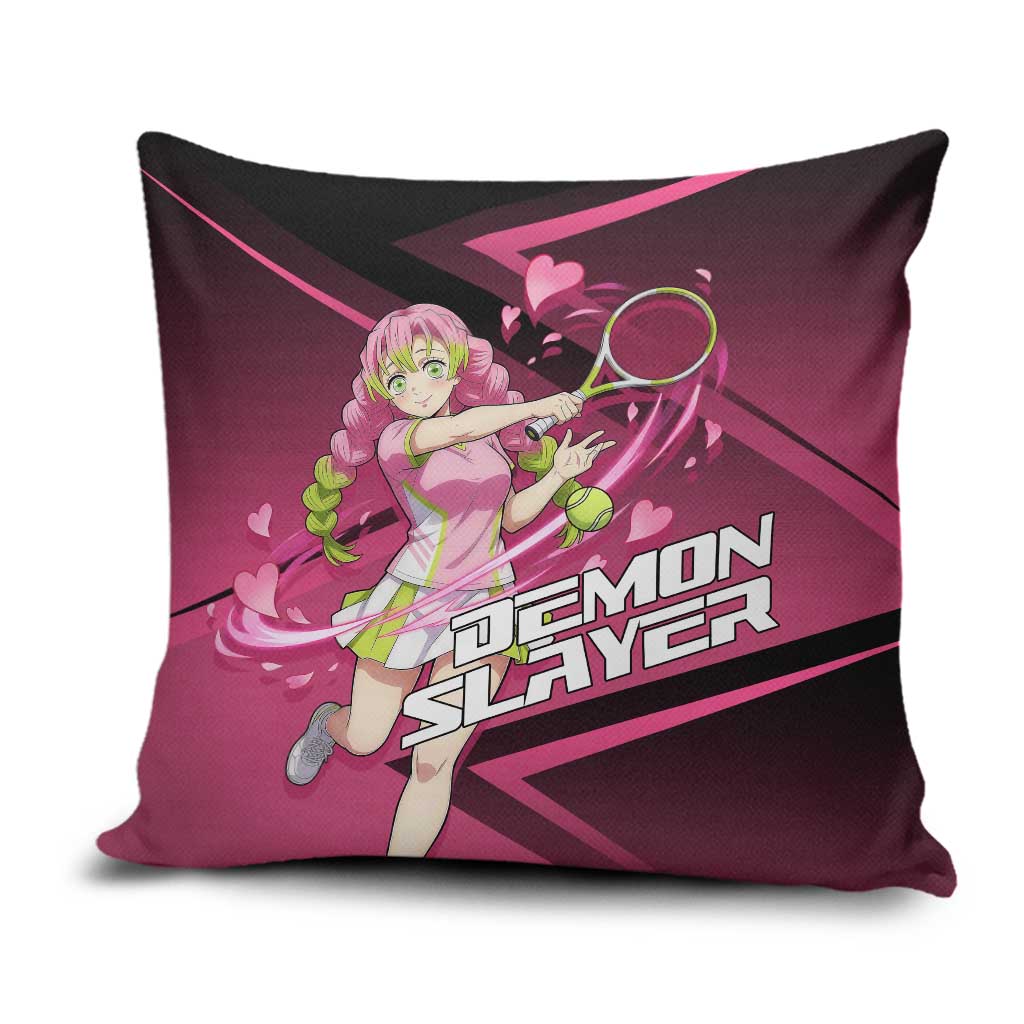 Mitsuri Kanroji Love Volley Pillow Cover Sporty Anime Mashup Style