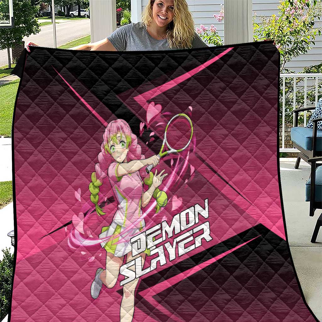 Mitsuri Kanroji Love Volley Quilt Sporty Anime Mashup Style