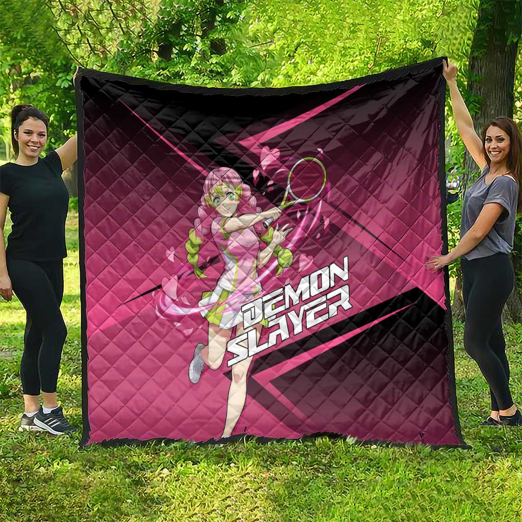 Mitsuri Kanroji Love Volley Quilt Sporty Anime Mashup Style