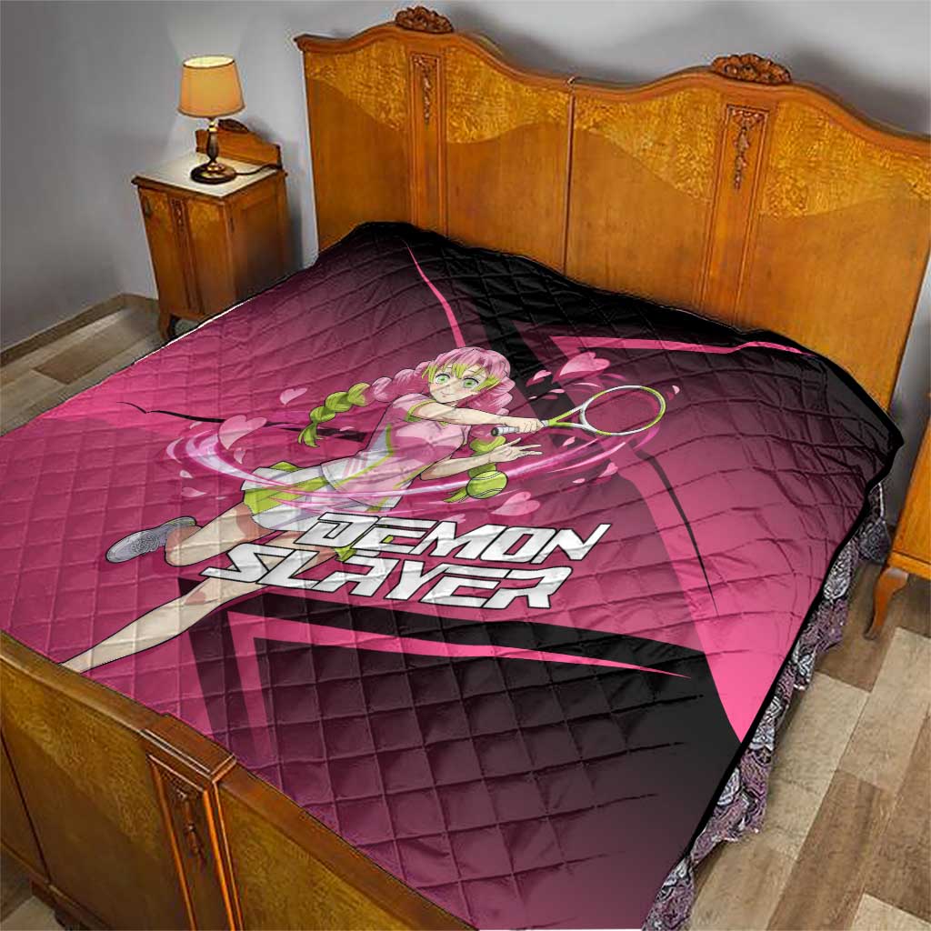 Mitsuri Kanroji Love Volley Quilt Sporty Anime Mashup Style