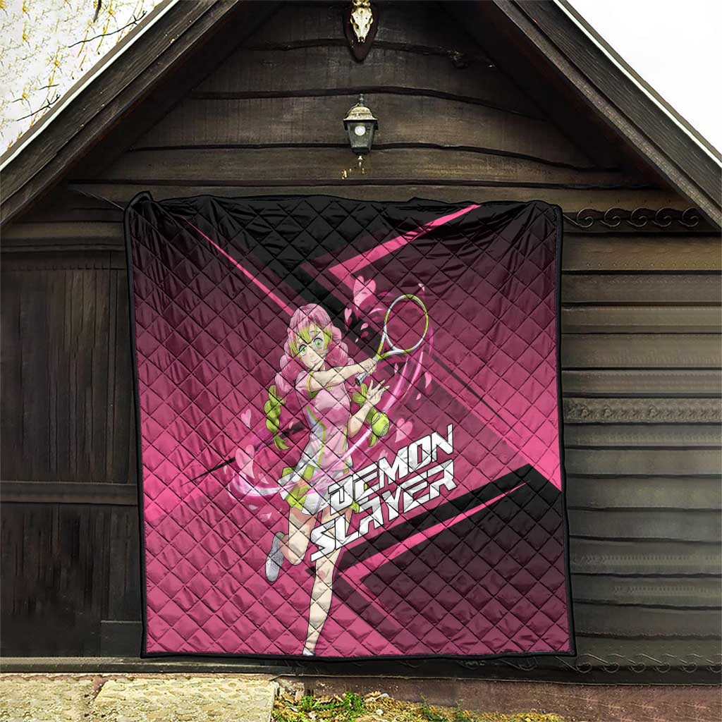 Mitsuri Kanroji Love Volley Quilt Sporty Anime Mashup Style
