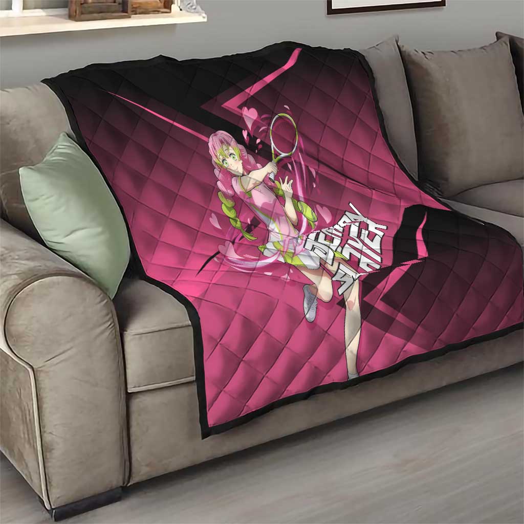 Mitsuri Kanroji Love Volley Quilt Sporty Anime Mashup Style