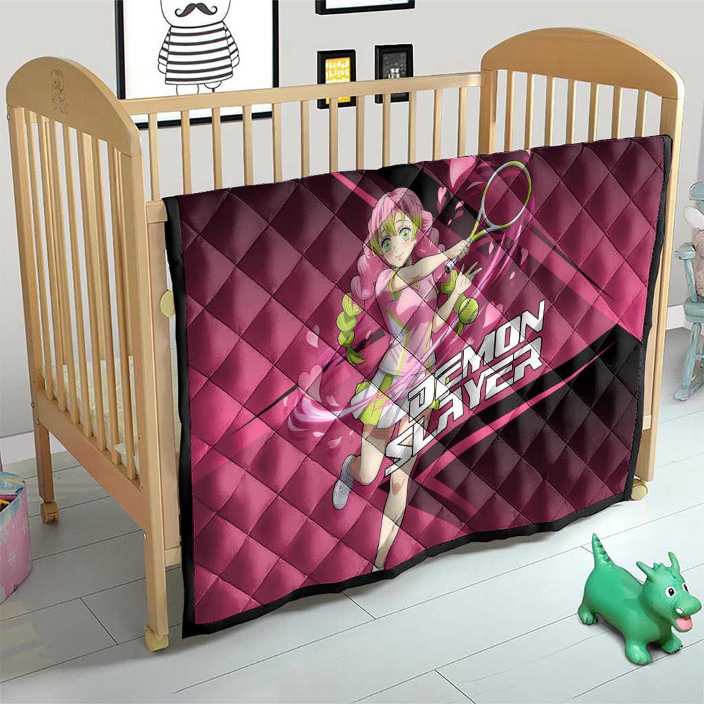 Mitsuri Kanroji Love Volley Quilt Sporty Anime Mashup Style