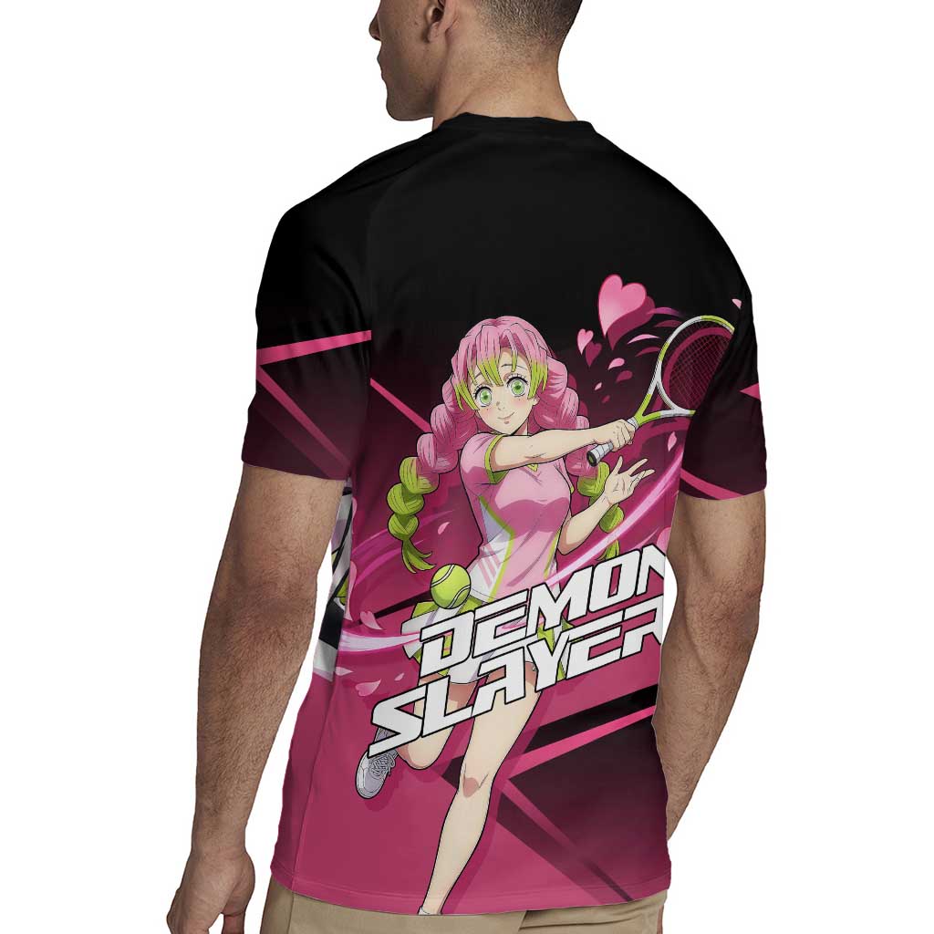 Mitsuri Kanroji Love Volley Rugby Jersey Sporty Anime Mashup Style
