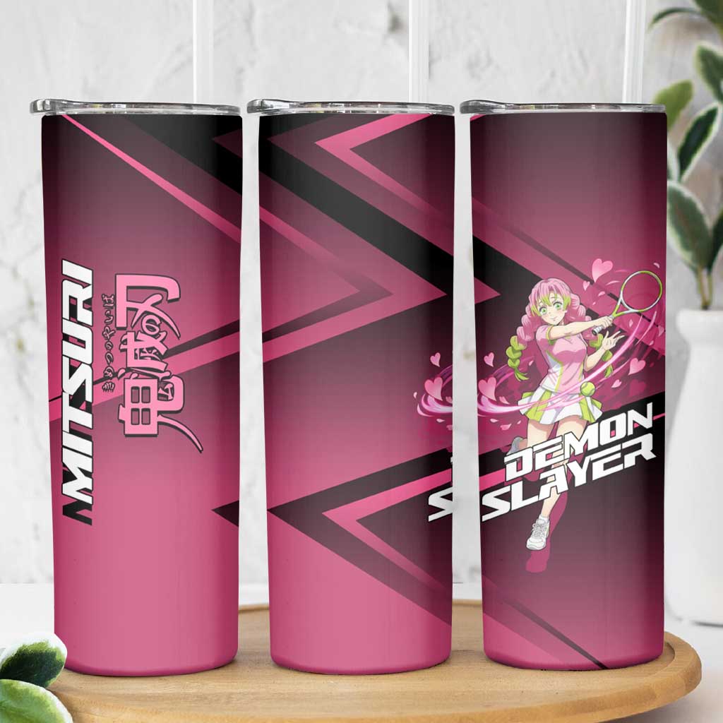 Mitsuri Kanroji Love Volley Skinny Tumbler Sporty Anime Mashup Style