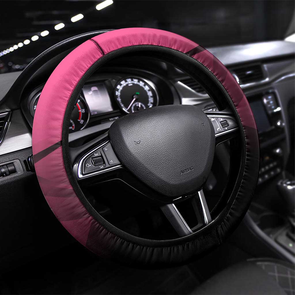 Mitsuri Kanroji Love Volley Steering Wheel Cover Sporty Anime Mashup Style