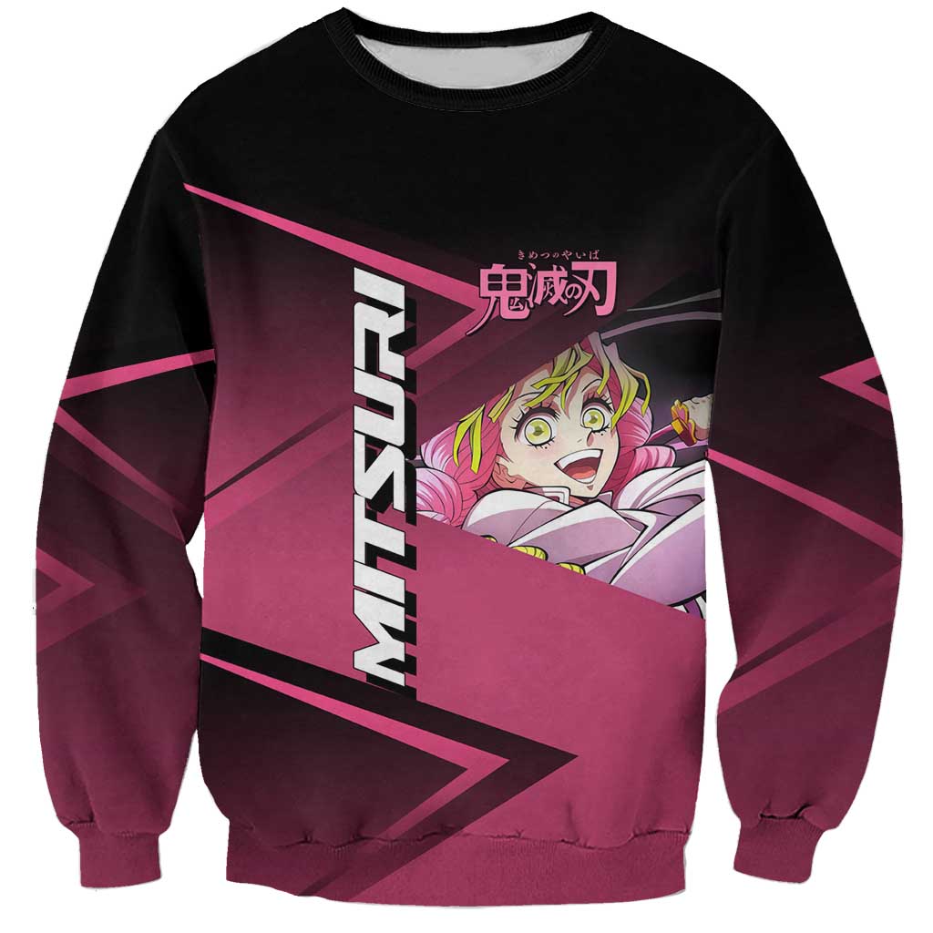 Mitsuri Kanroji Love Volley Sweatshirt Sporty Anime Mashup Style