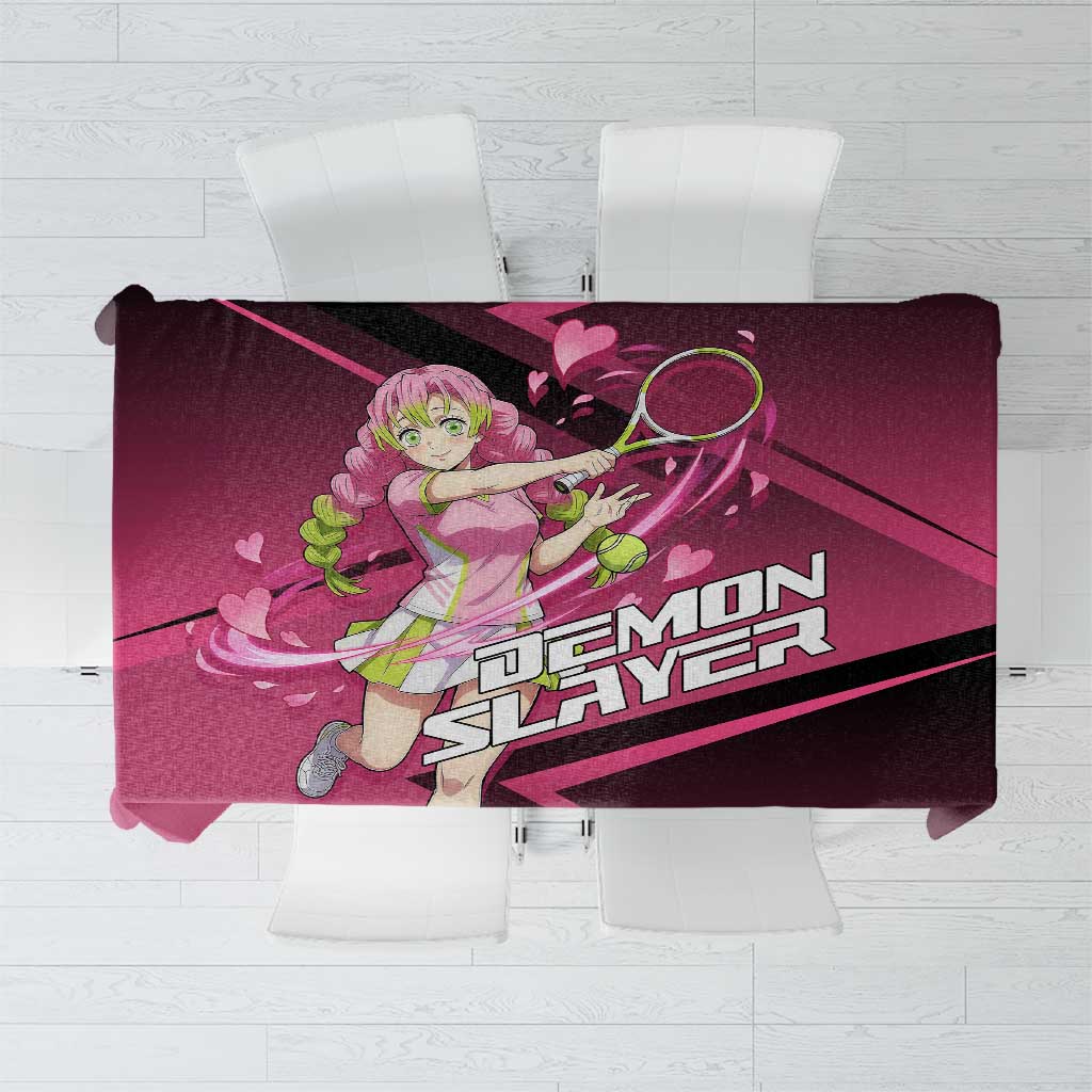Mitsuri Kanroji Love Volley Tablecloth Sporty Anime Mashup Style