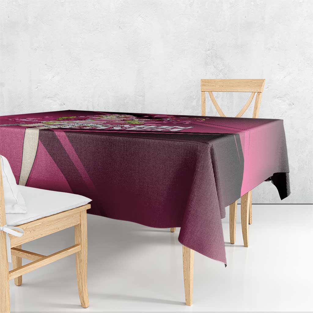 Mitsuri Kanroji Love Volley Tablecloth Sporty Anime Mashup Style