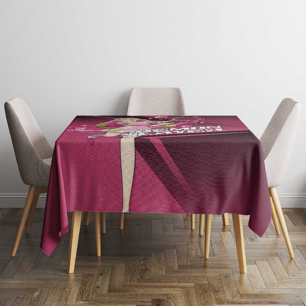 Mitsuri Kanroji Love Volley Tablecloth Sporty Anime Mashup Style