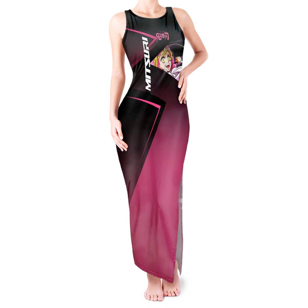 Mitsuri Kanroji Love Volley Tank Maxi Dress Sporty Anime Mashup Style
