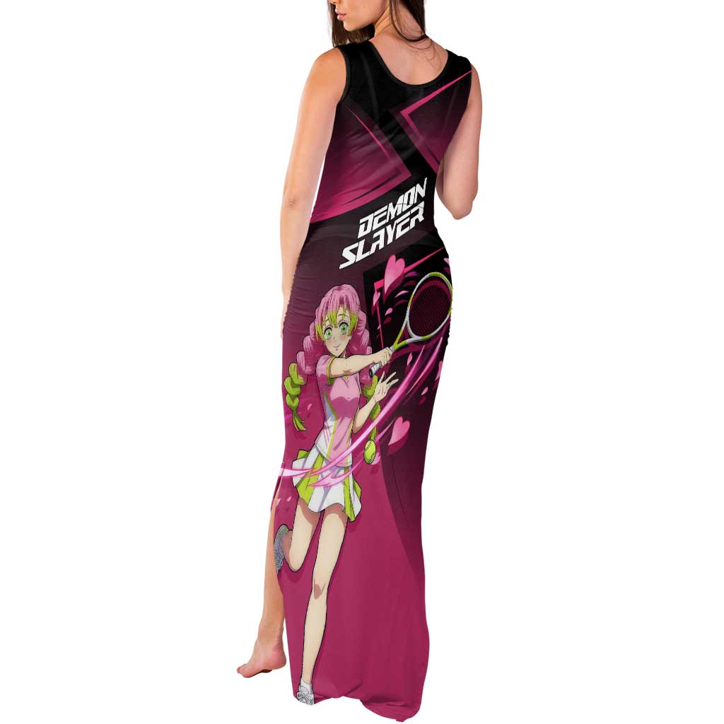 Mitsuri Kanroji Love Volley Tank Maxi Dress Sporty Anime Mashup Style