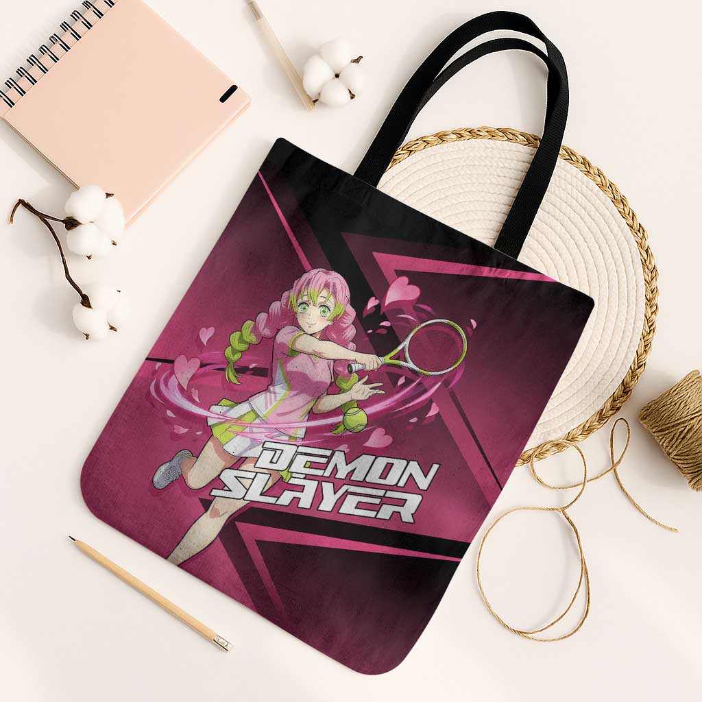 Mitsuri Kanroji Love Volley Tote Bag Sporty Anime Mashup Style